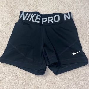 Black nike pro spandex